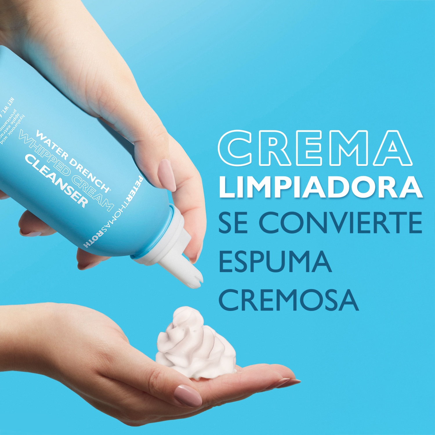 WATER DRENCH&reg; WHIPPED CREAM CLEANSER (ESPUMA LIMPIADOR FACIAL)
